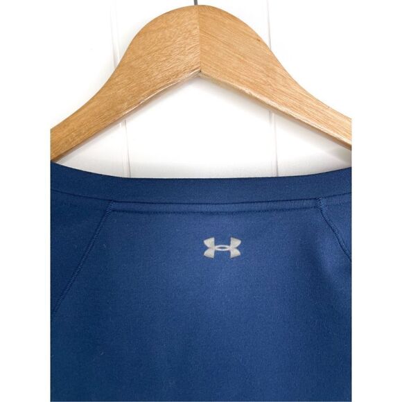 Under Armour UA StudioLux Take-A-Chance Crew Blue Long Sleeve Top Women's M - Picture 8 of 8
